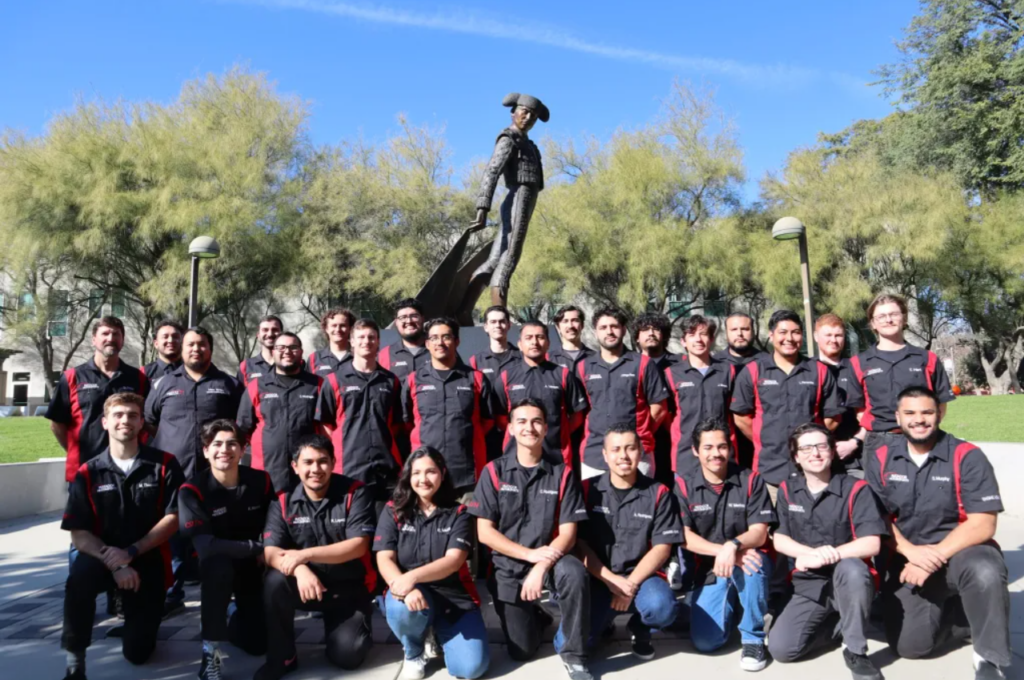 The CSUN Formula SAE team, Matador Motorsports. (Photo courtesy of Matador motorsport).
