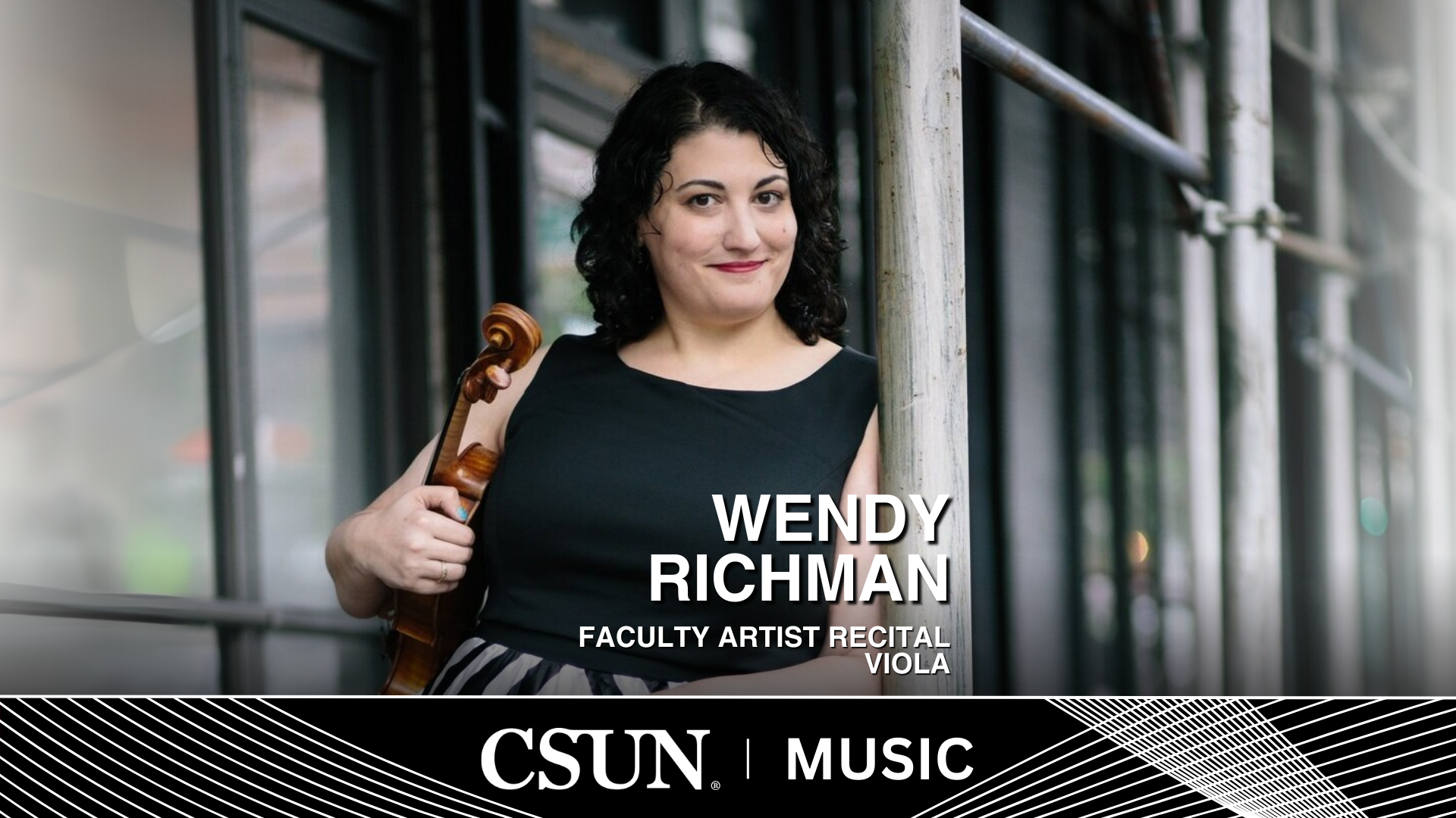 CSUN Music Faculty Artist Recital Wendy Richman Viola
