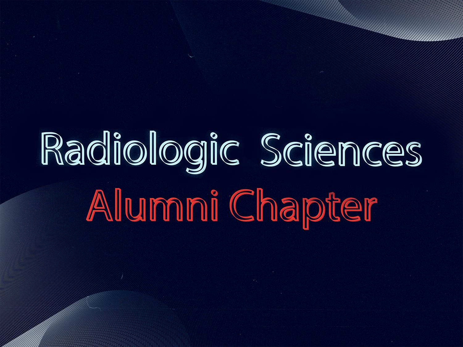Rad Sci Alumni Chapter Banner