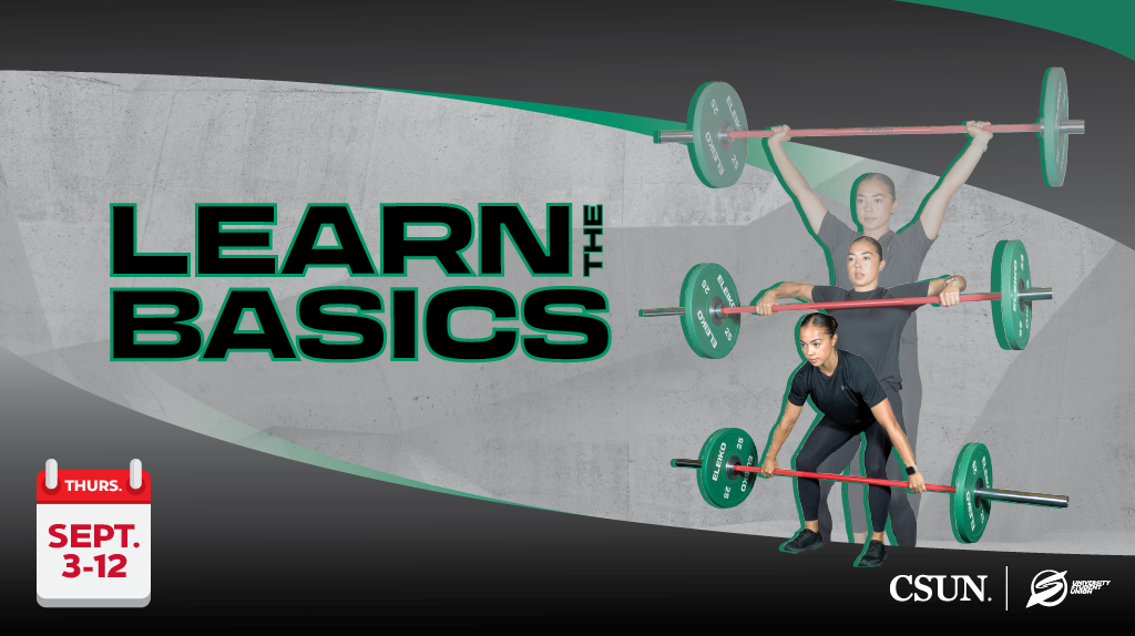 Learn the Basics: Sept. 3–12