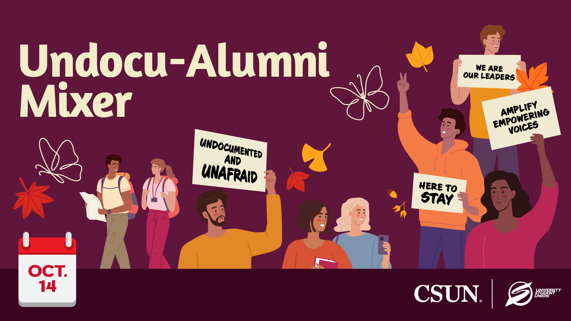 Undocu-Alumni Mixer: Oct. 14