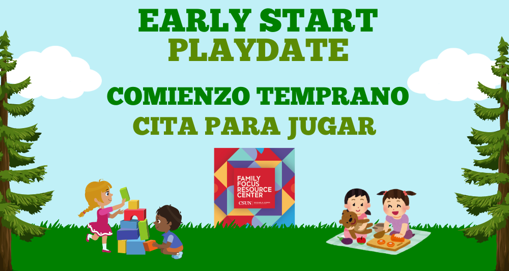 Early Start playdate at Mason Park on September 28, 2024 from 11 am to 1:30 pm. Come meet other families and their kids for some play and fun. Please bring your own lunch, light refreshments will be served.