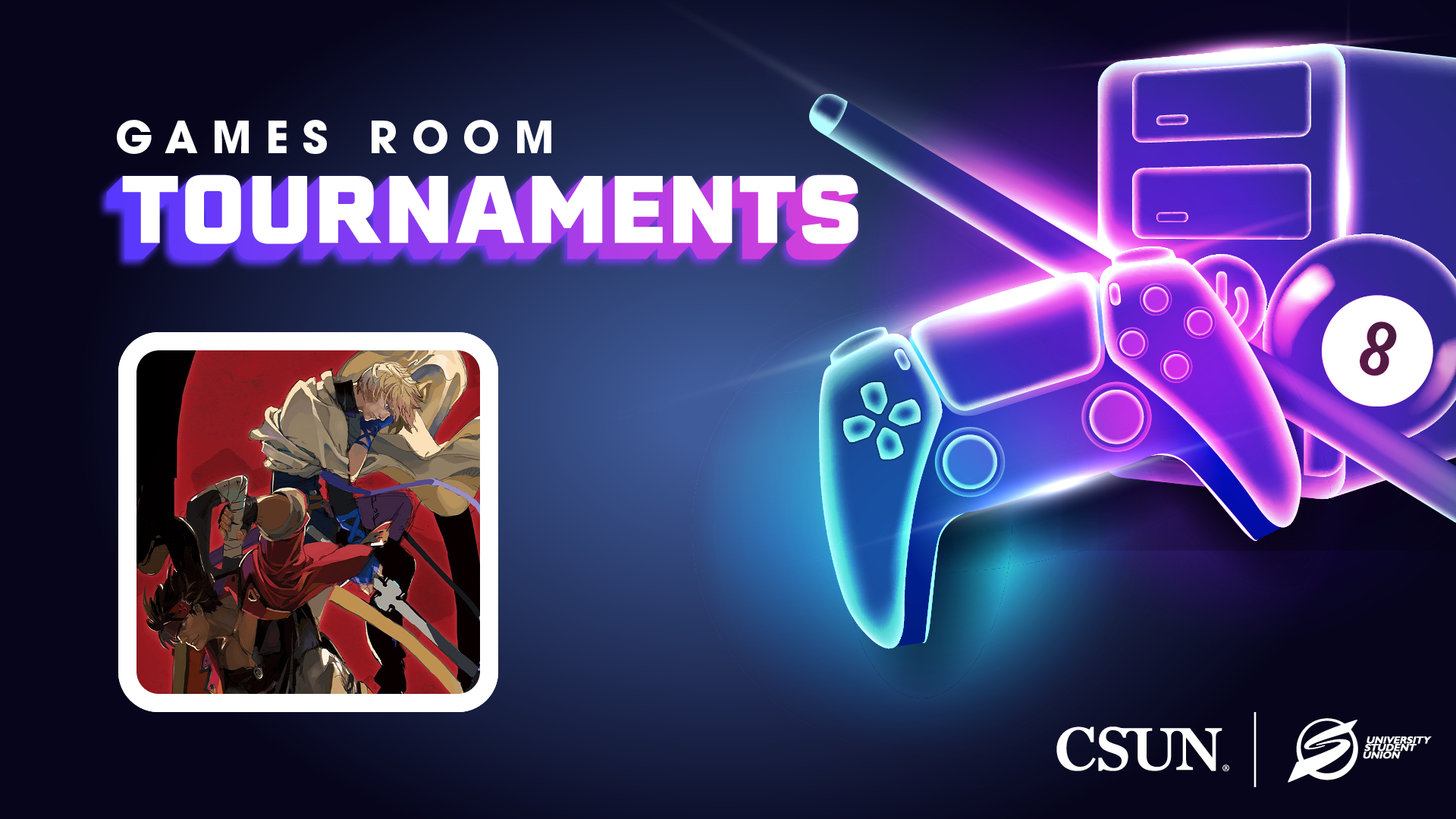 Games Room Tournaments