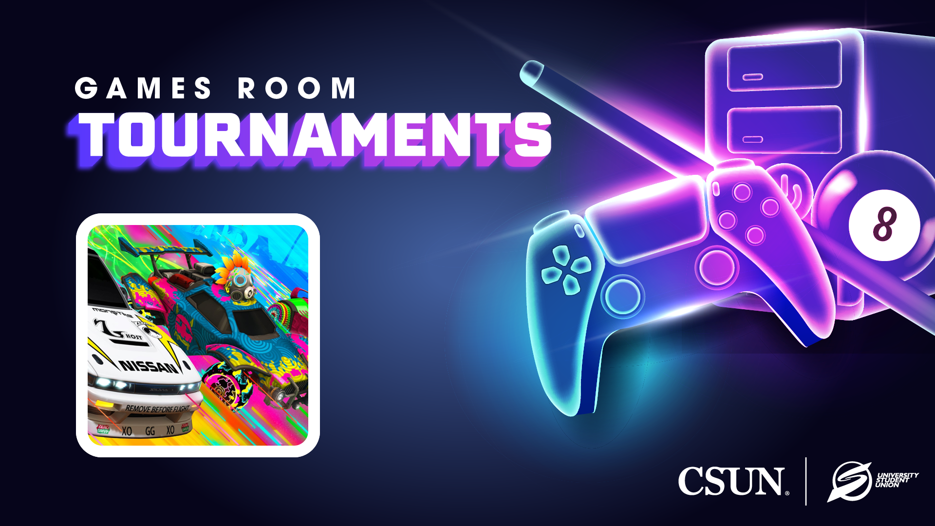 Games Room Tournaments