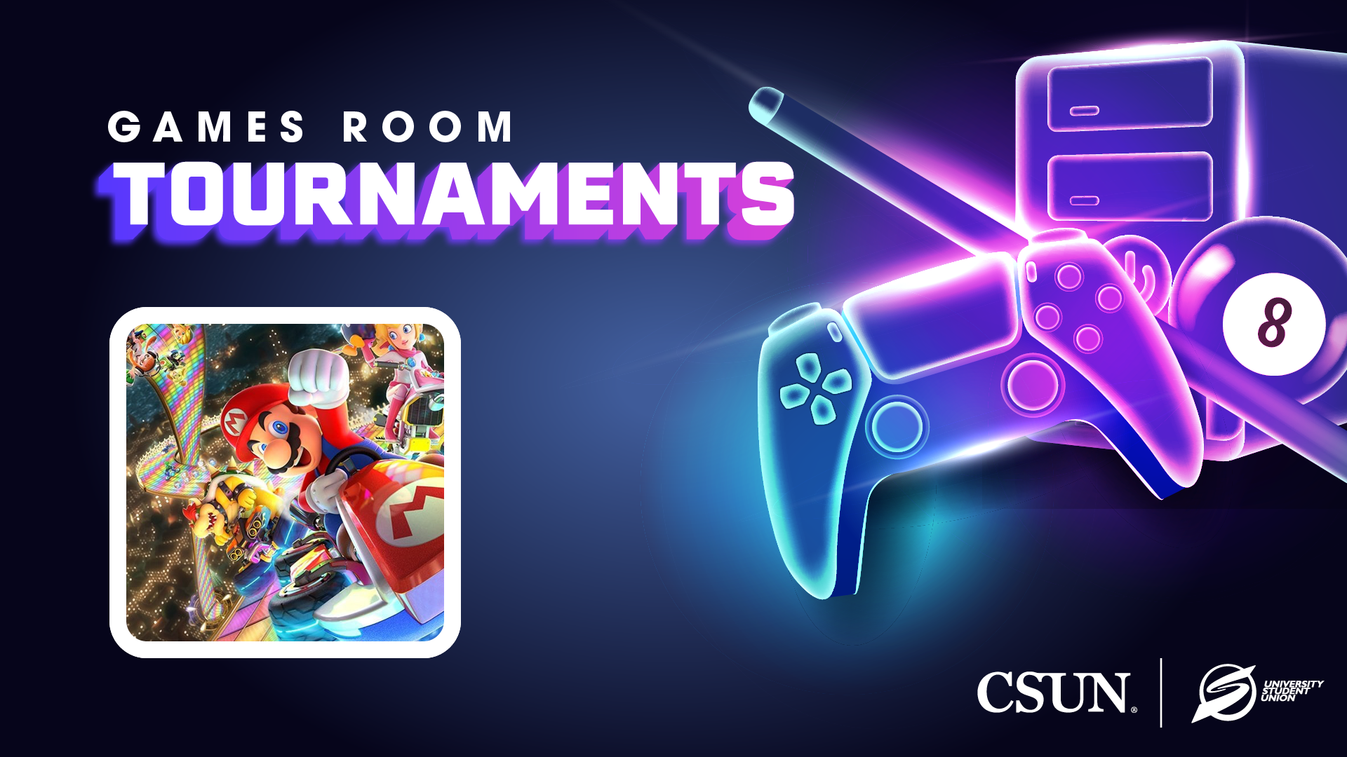 Games Room Tournaments