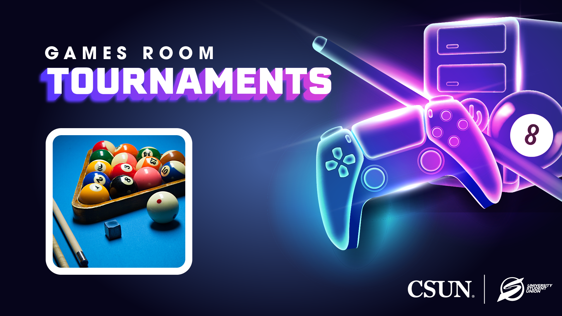 Games Room Tournaments