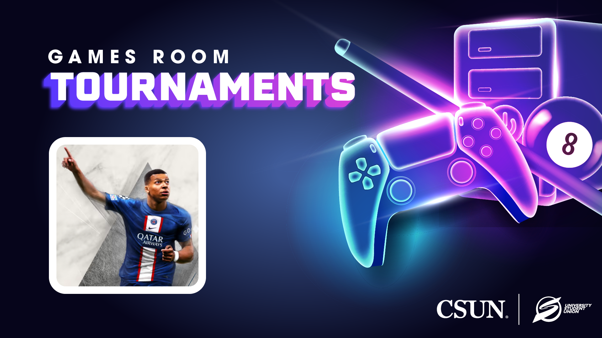 Games Room Tournaments