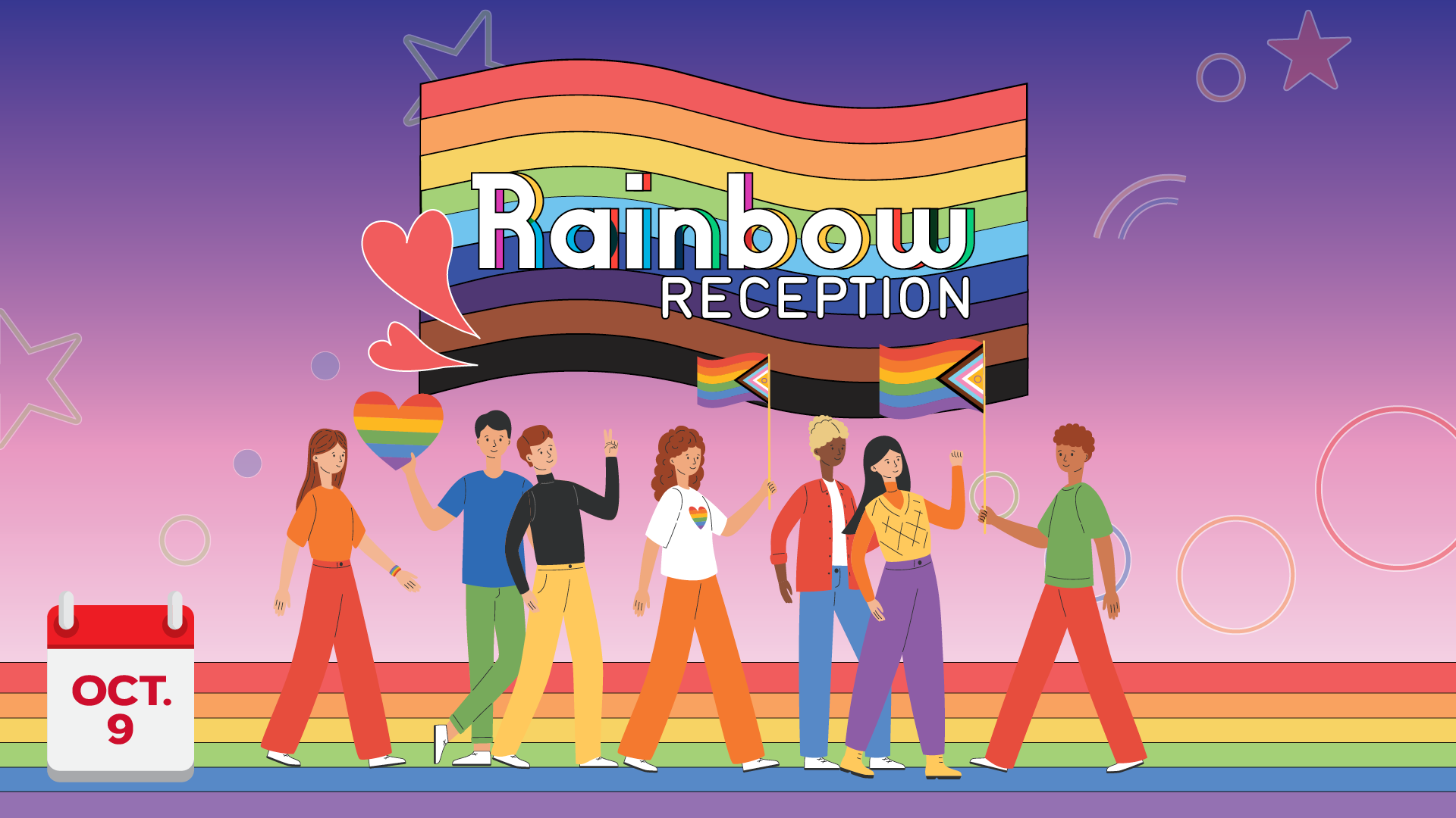 Rainbow Reception: Oct. 9