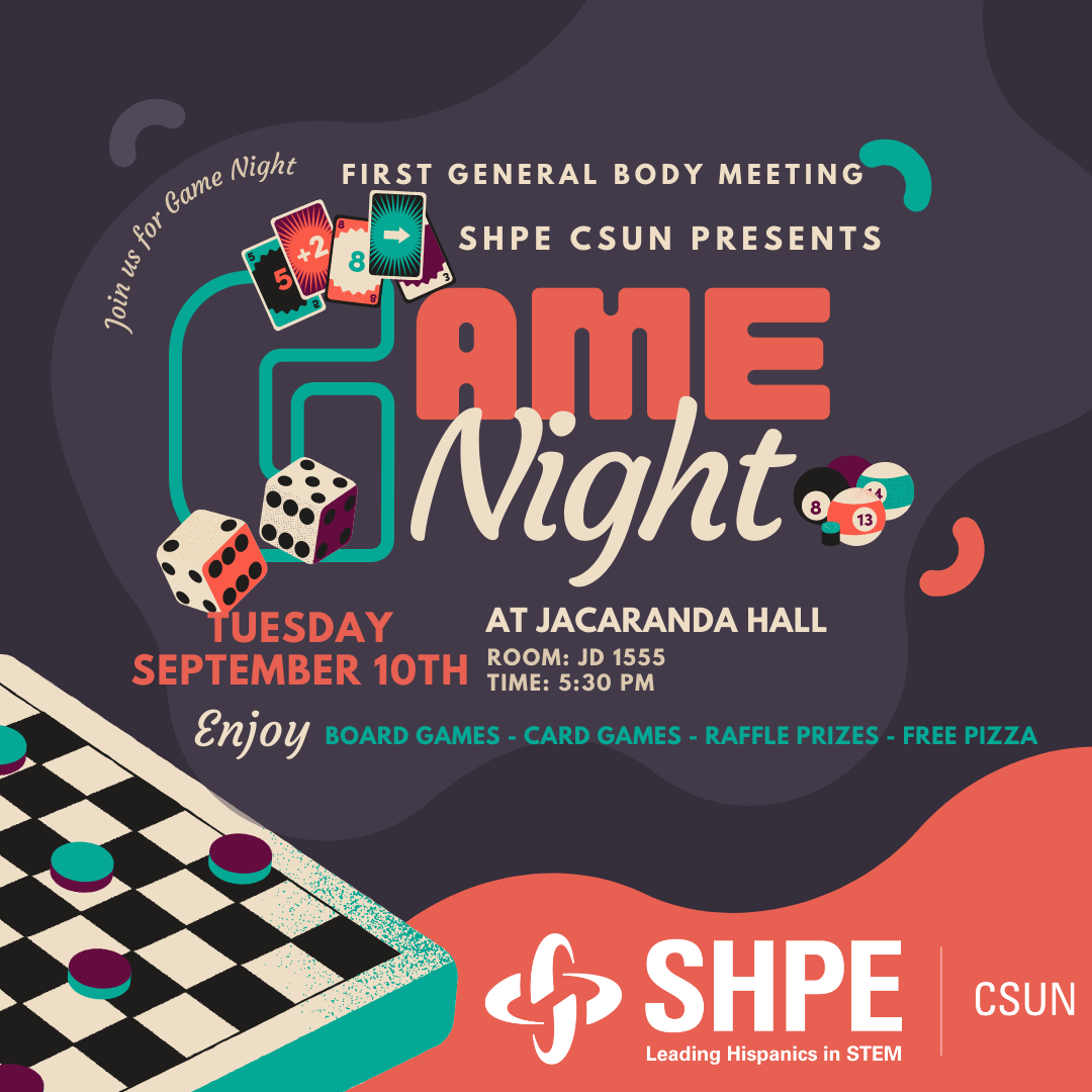 SHPE CECS Game Night Photo