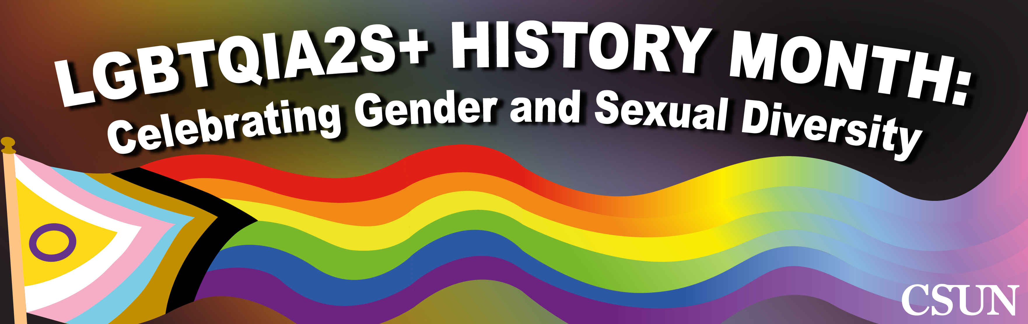 LGBTQIA2S History Month Banner