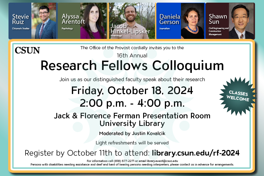 16th Annual Research Fellows Colloquium