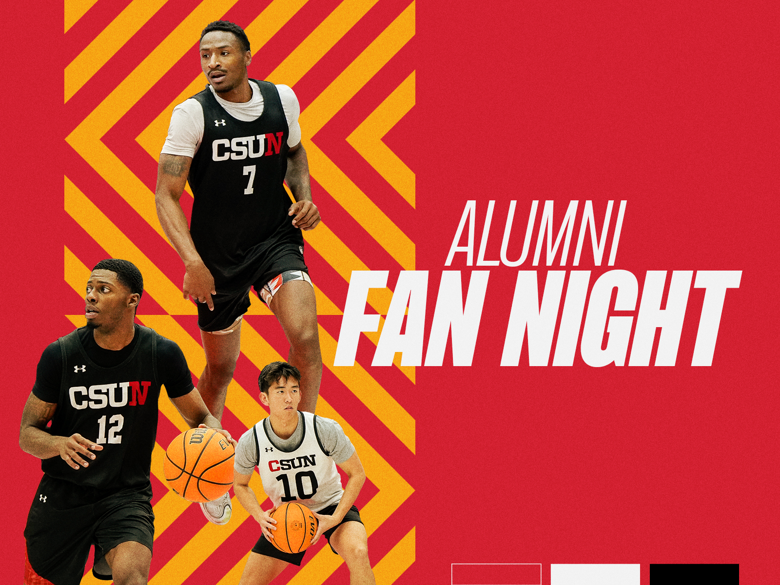 2025 Alumni Fan Night Banner