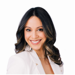 Headshot of a woman smiling. 