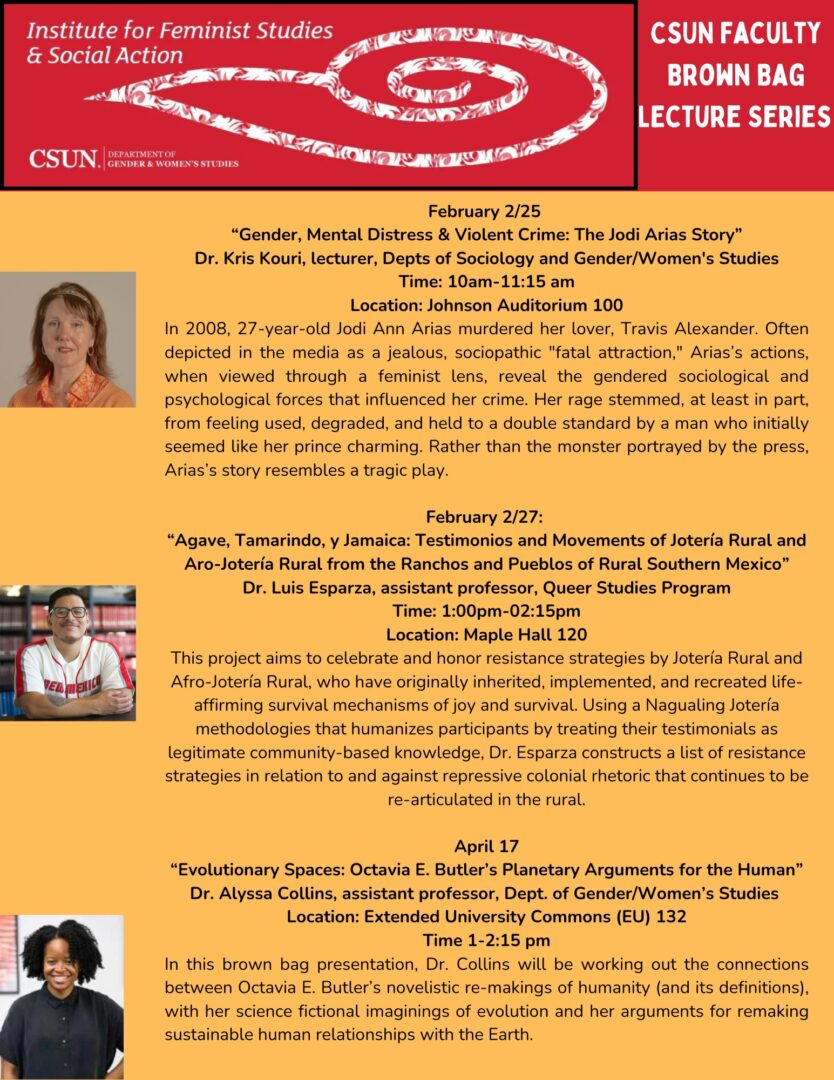 Evolutionary Spaces: Octavia E. Butler's Planetary Arguments for the Human April 17, 2025 Time: 1 p.m.–2:15 p.m. Location Extended University Commons (EU) 132