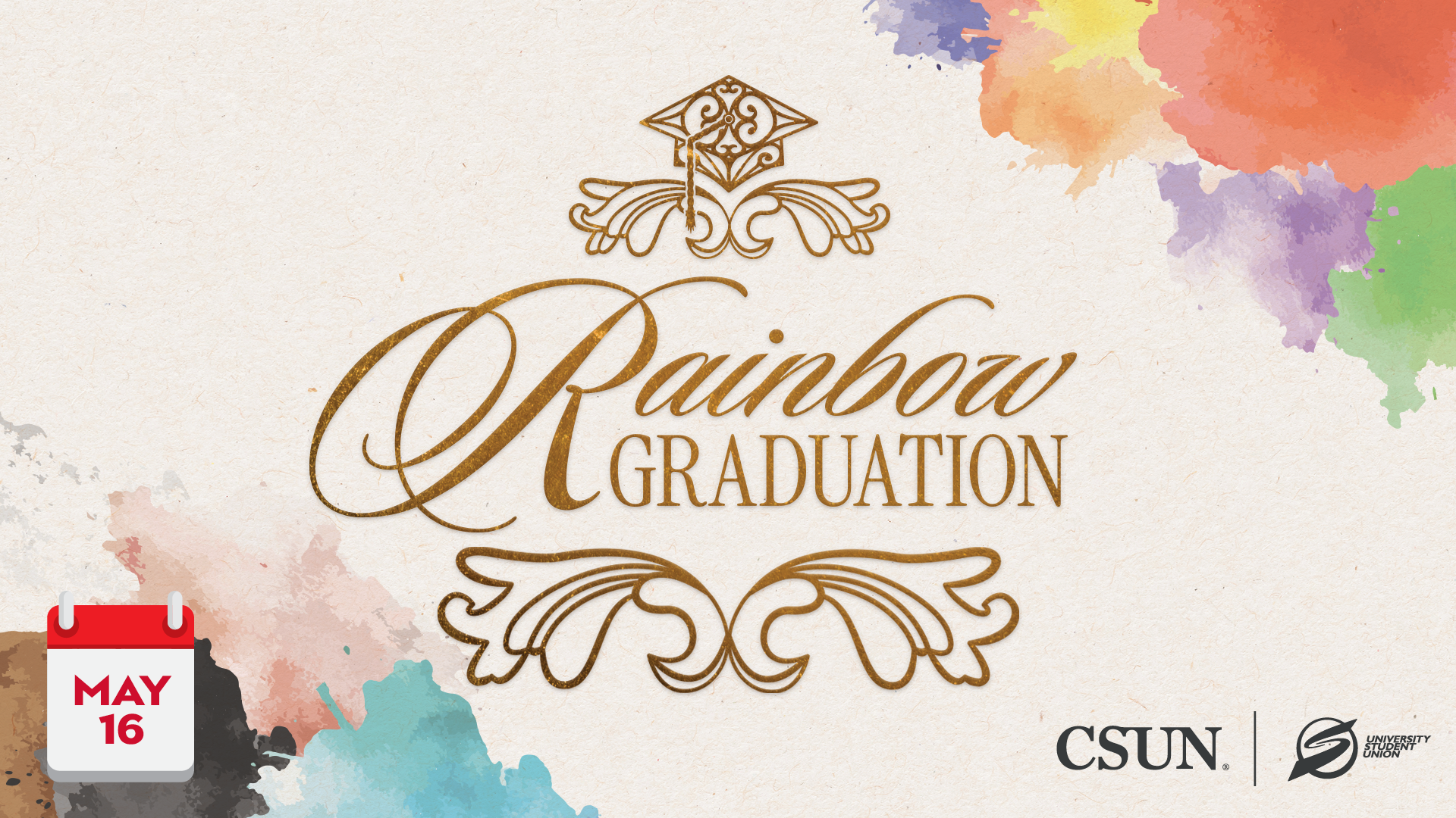 Rainbow Graduation: May 16