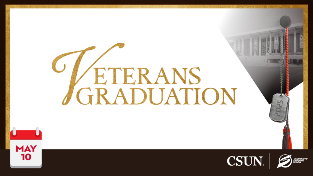 Veterans Graduation: May 10