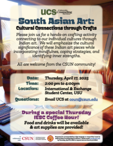 South Asian Art APIDA Heritage Month Event Flyer