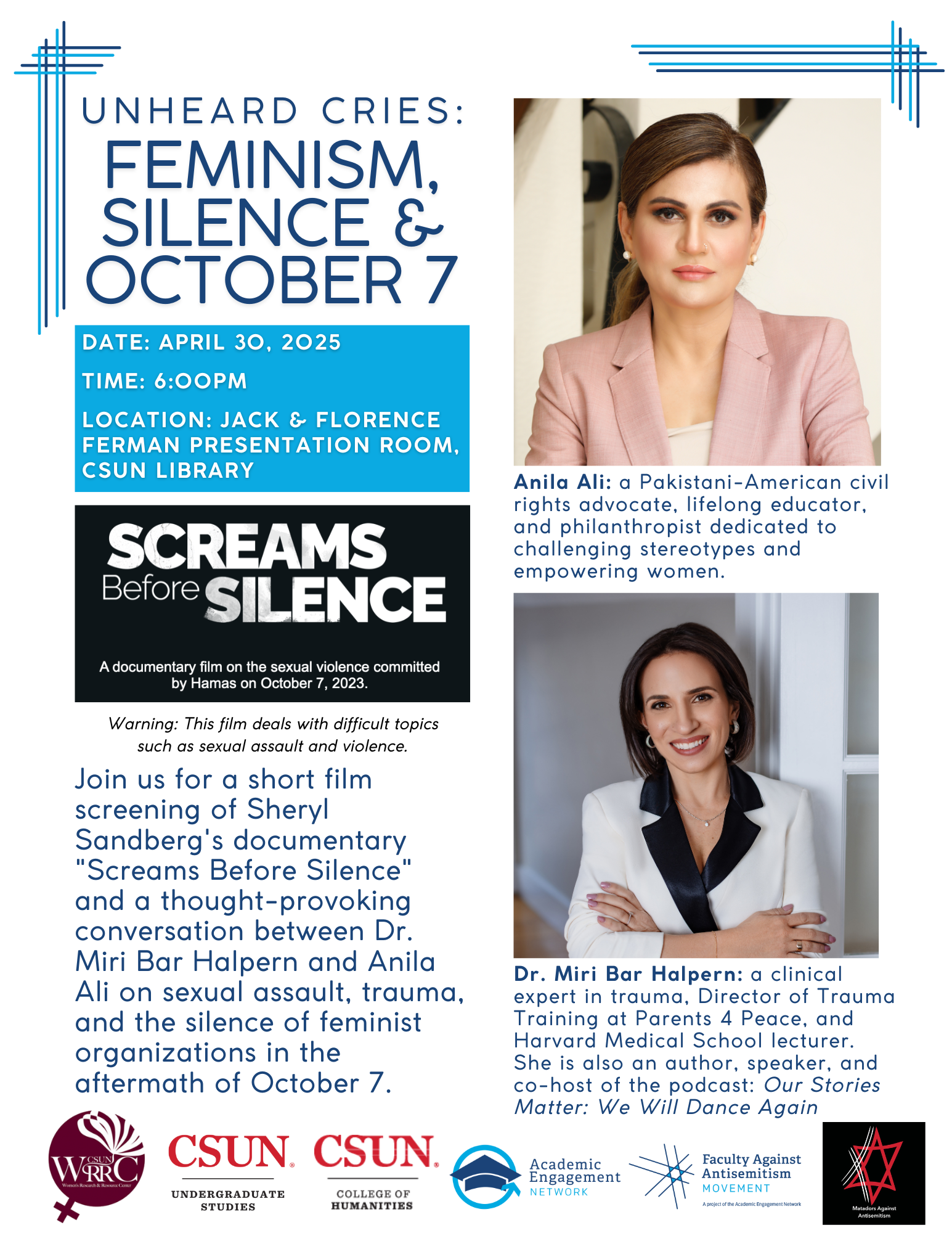 UNHEARD CRIES: FEMINISM, SILENCE & OCTOBER