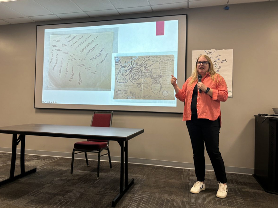 Brie Loskota showcases river exercises from individuals in different locations from the past.