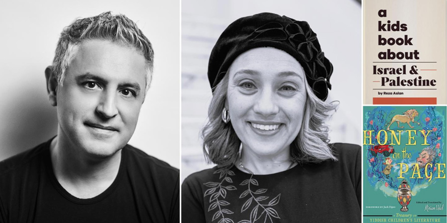 Join Reza Aslan and Miriam Udel, authors of A Kids Book About Israel & Palestine and Honey on the Page, for a conversation about why the books we put before our children matter and how we can prioritize reading experiences that teach empathy.