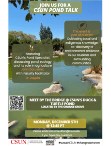 CSUN Pond Talk