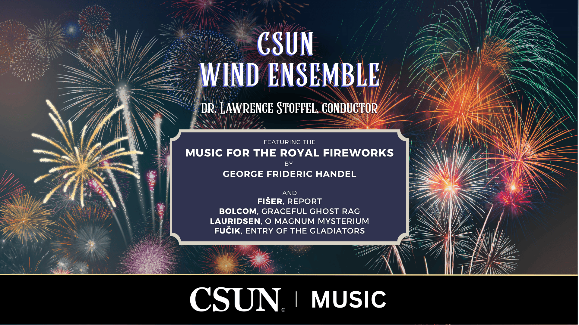 CSUN WIND ENSEMBLE DEC 6 2025 at 2:30 PM PLAZA DEL SOL on campus