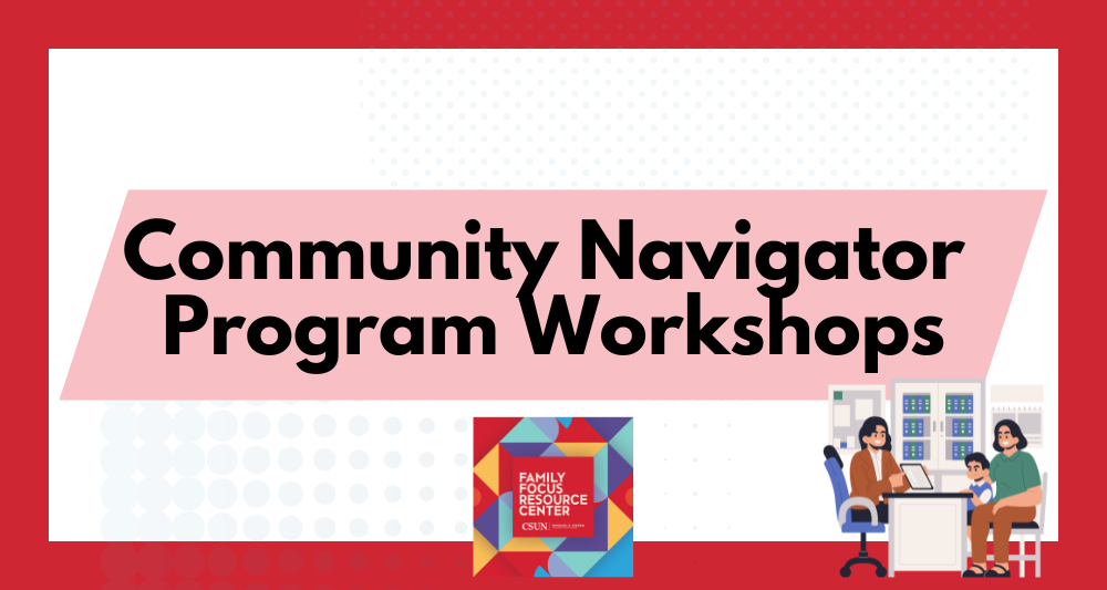 Community Navigator Program Workshops Banner