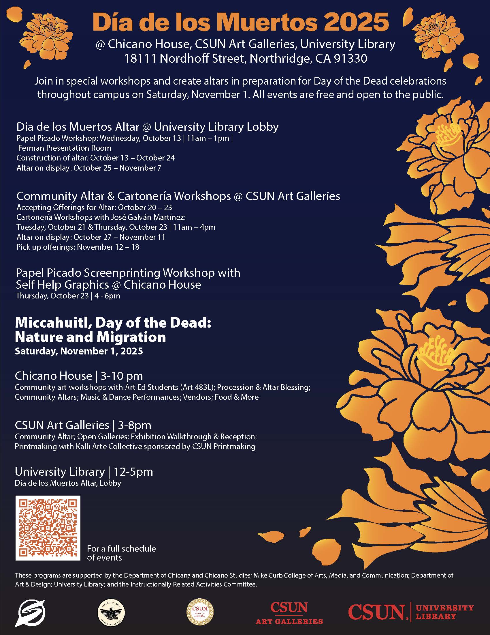 Día de los Muertos & Exhibition Reception for Tia Chucha’s Centro Cultural