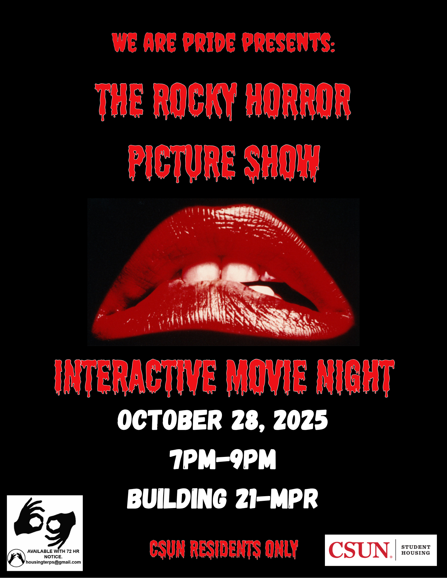 We are Pride presents The Rocky Horror Picture Show