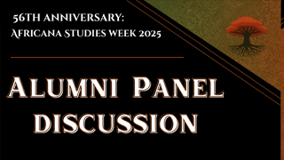 Africana Studies Week 2025: Alumni Panel Event