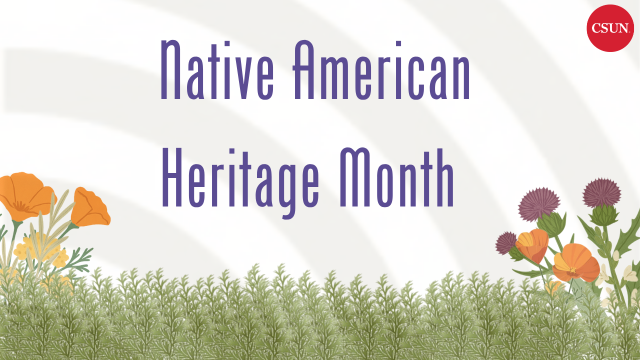 Native American Heritage Month banner