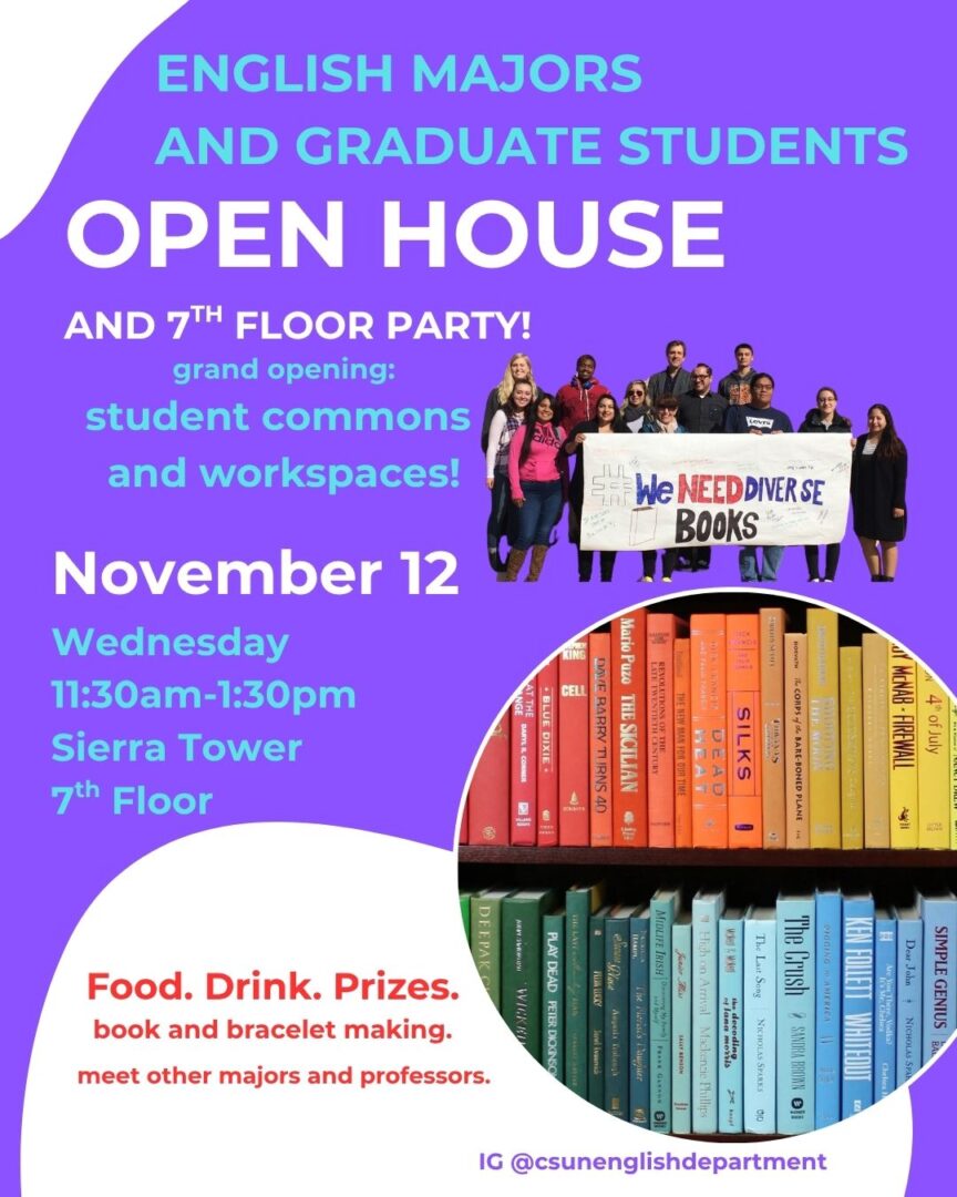 English Department Open House 2025