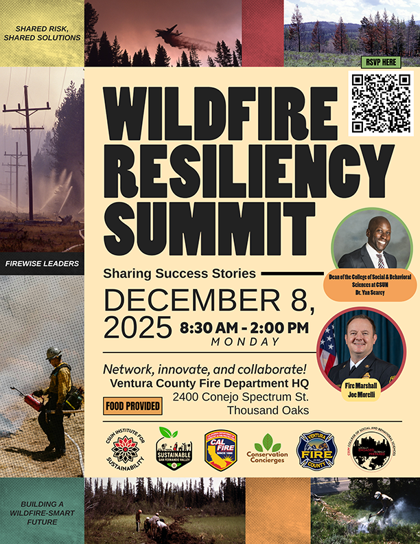 Wildfire Resiliency Summit Event Flyer