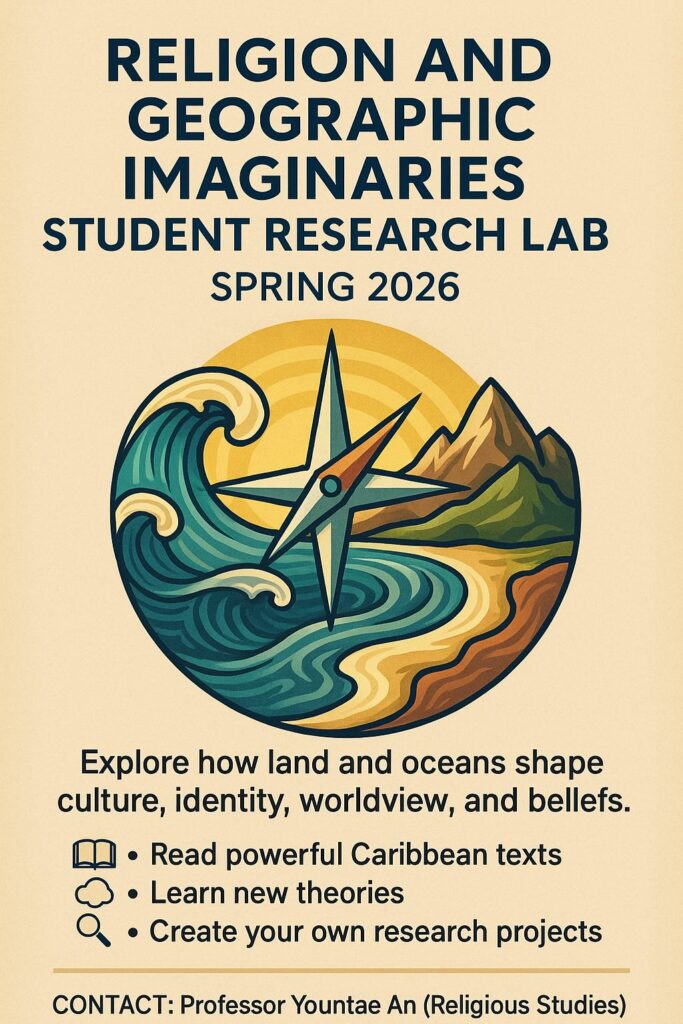 Religion And Geographic Imaginaries Student Research Lab Spring 2026