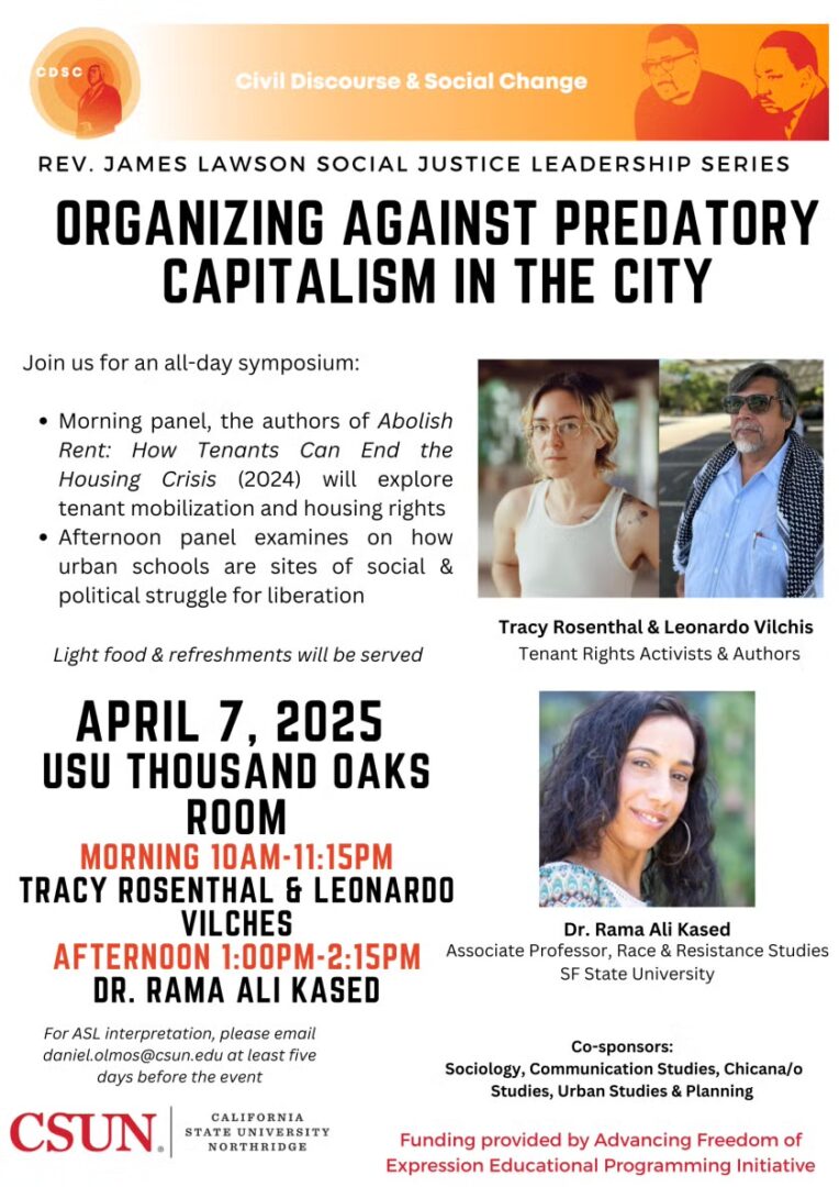 Organizing Against Predatory Capitalism In The City