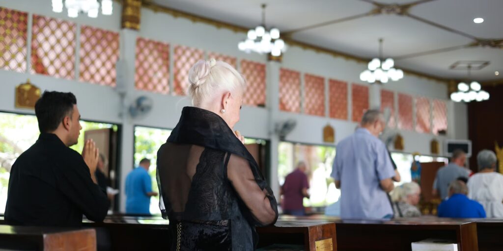 Shared rituals of grief bring people together