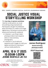 Social Justice Storytelling Workshops