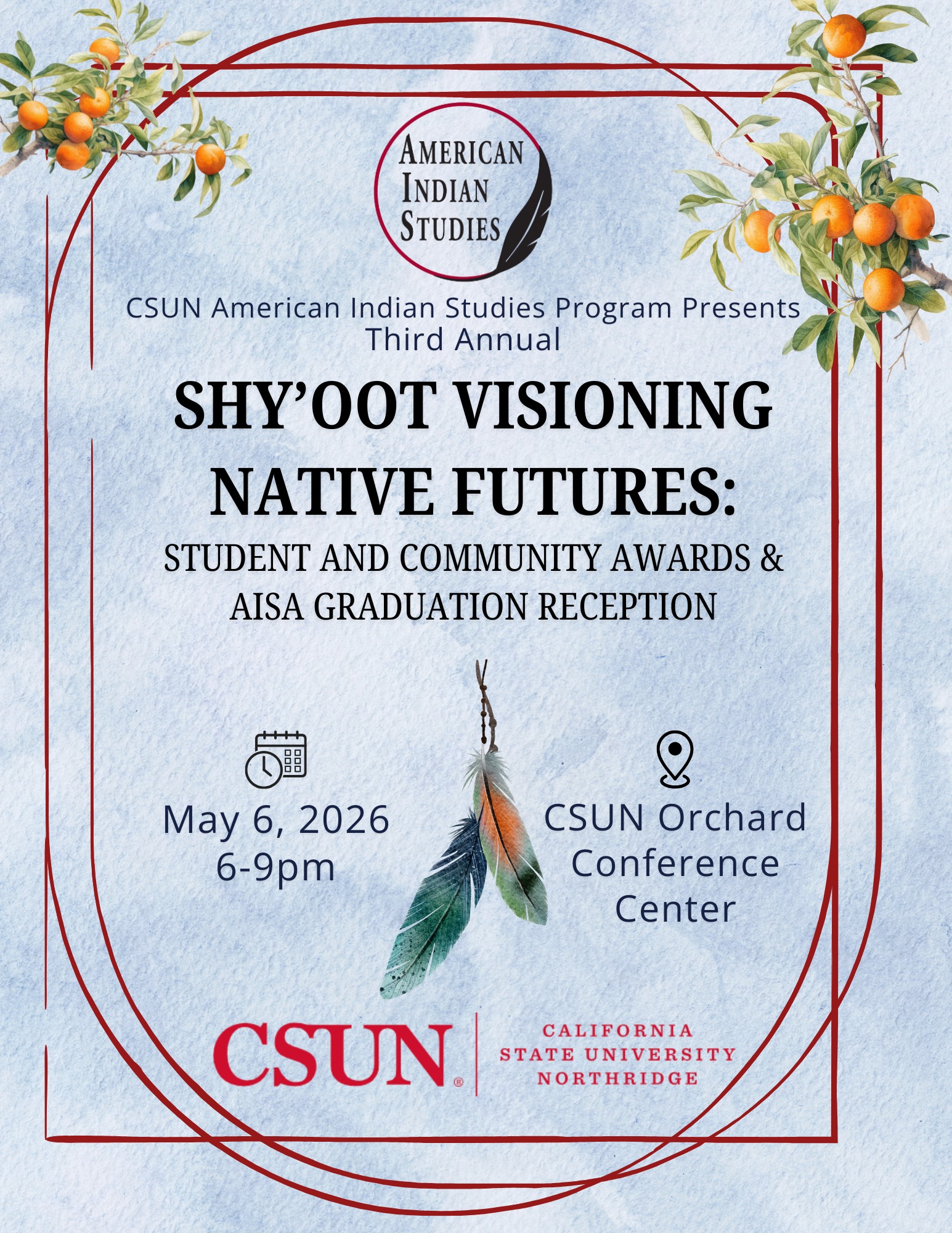 SHY'OOT VISIONING NATIVE FUTURES: STUDENT AND COMMUNITY AWARDS & AISA GRADUATION RECEPTION