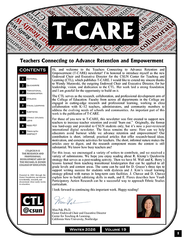 T-CARE Winter Newsletter 2026