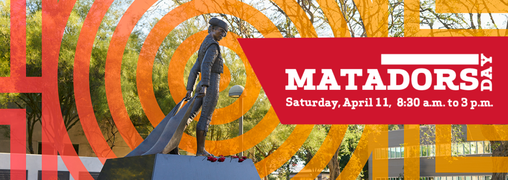 Admitted Matadors Day 2026 banner