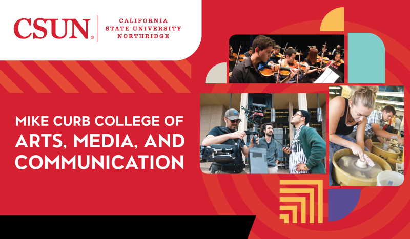 Art and Design Center tours banner showing different department facilities.