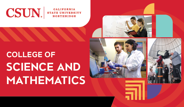 College of Science and Mathematics Mock Biology Class banner.