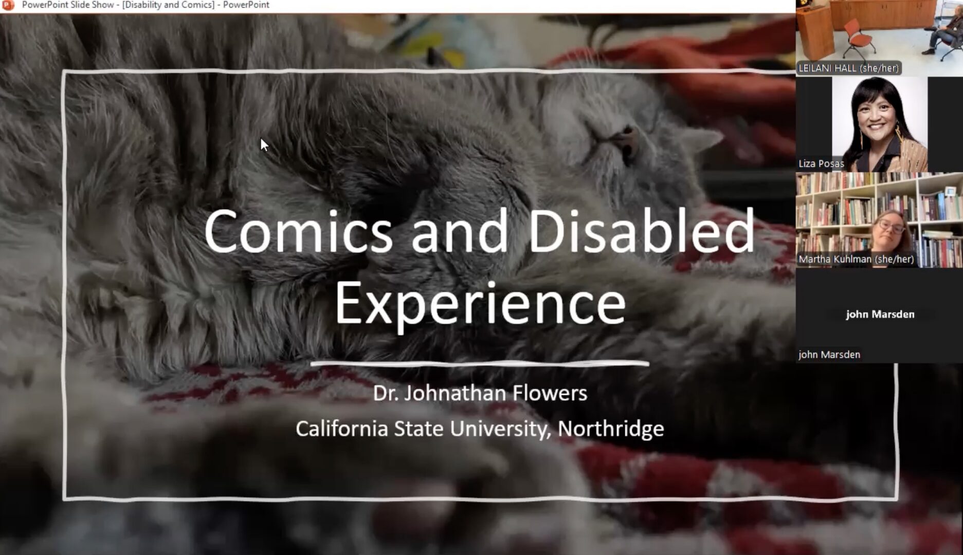 Comics and Disabled Experience
