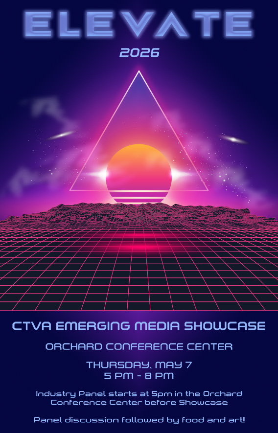 Emerging Media Production Showcase poster