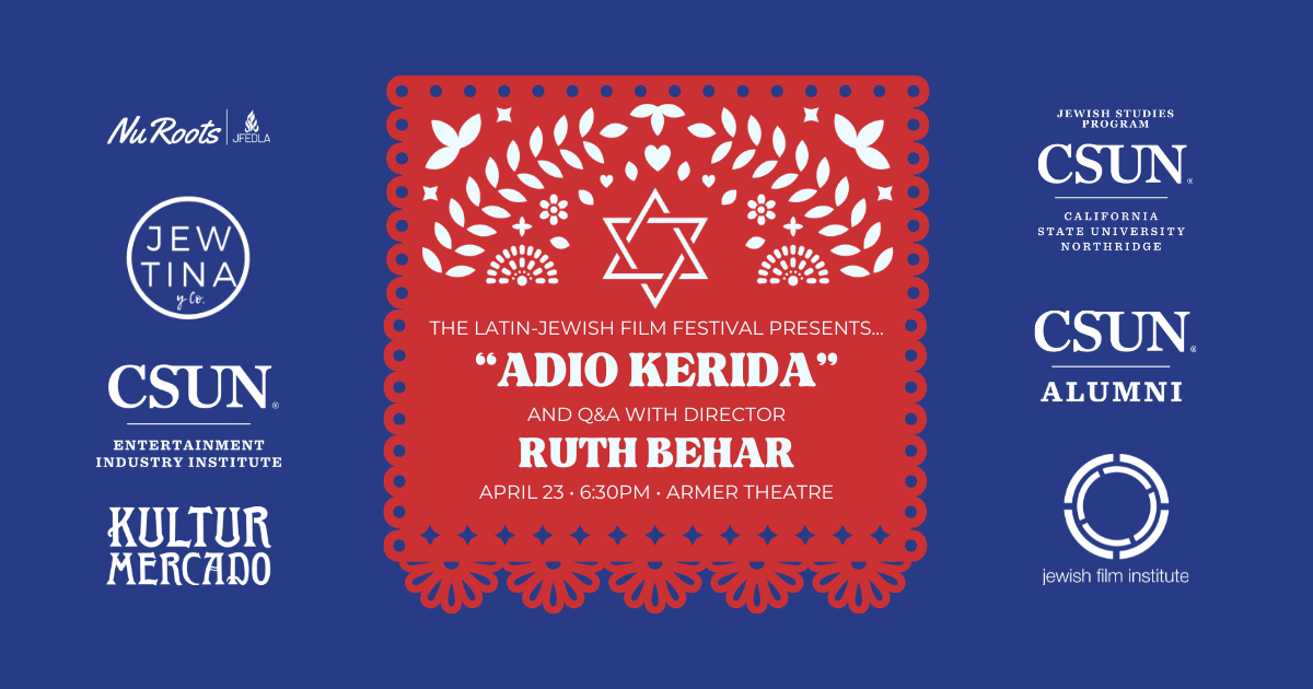 Adio Kerida April 23 at 6:30pm Armer Theater