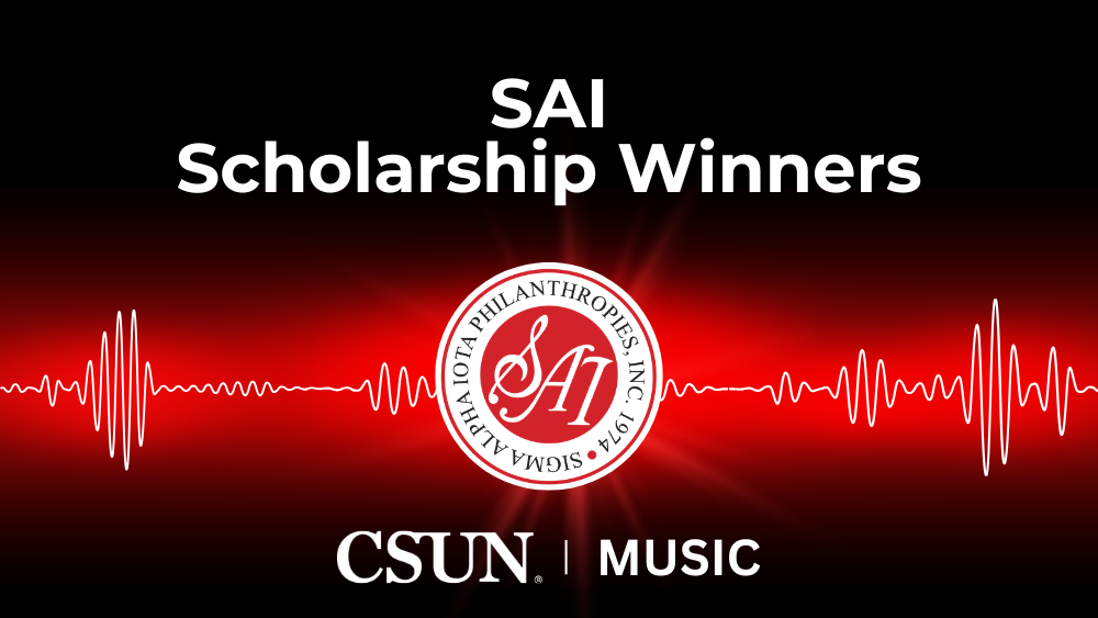 CSUN Music Hosts SAI Scholarship Winners
