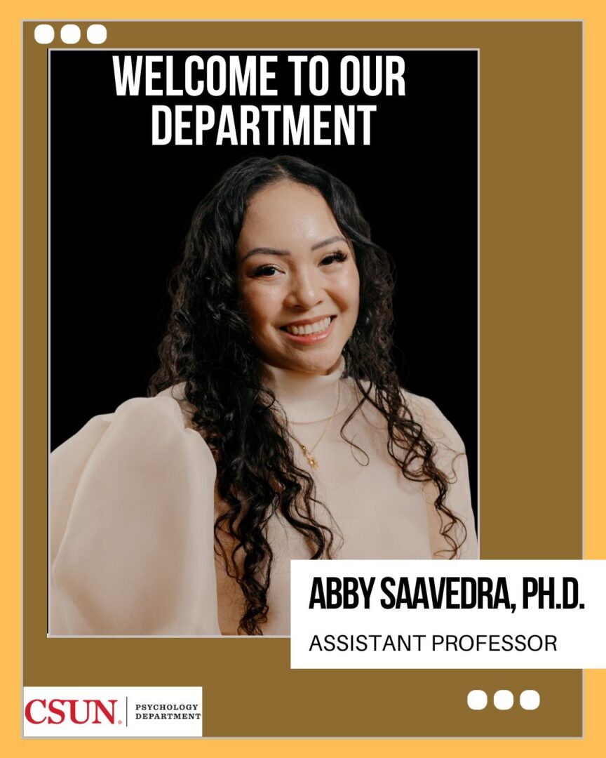 A Photo of Abby Saavedra