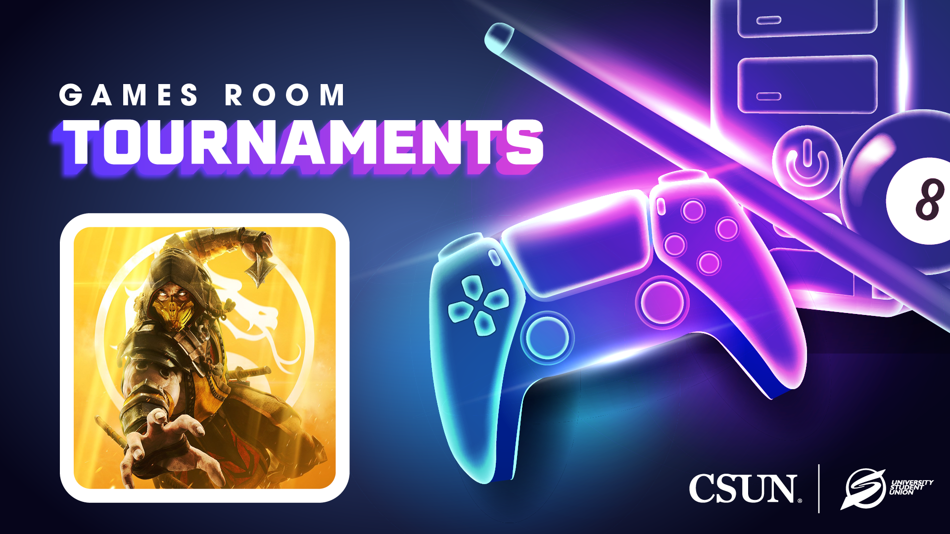 Games Room Tournaments
