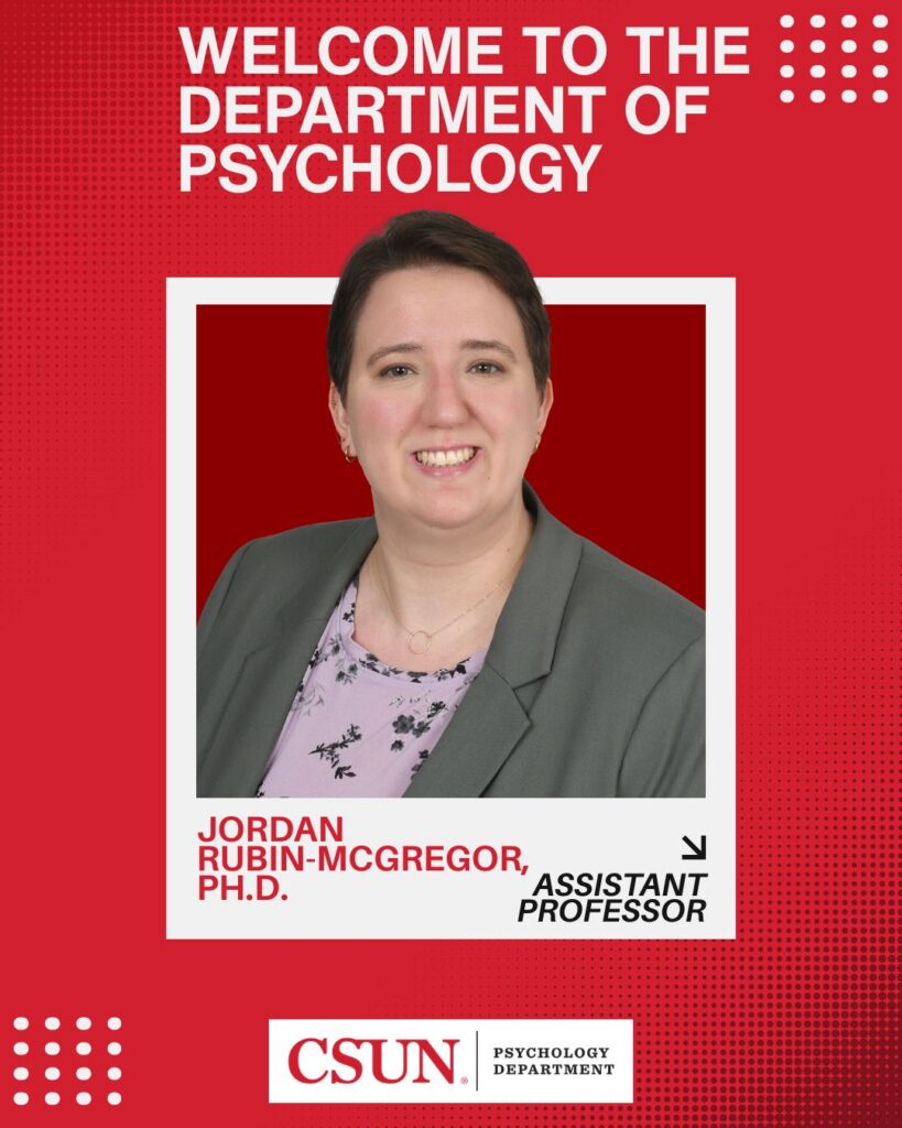 A photo of Dr. Jordan Rubin-McGregor