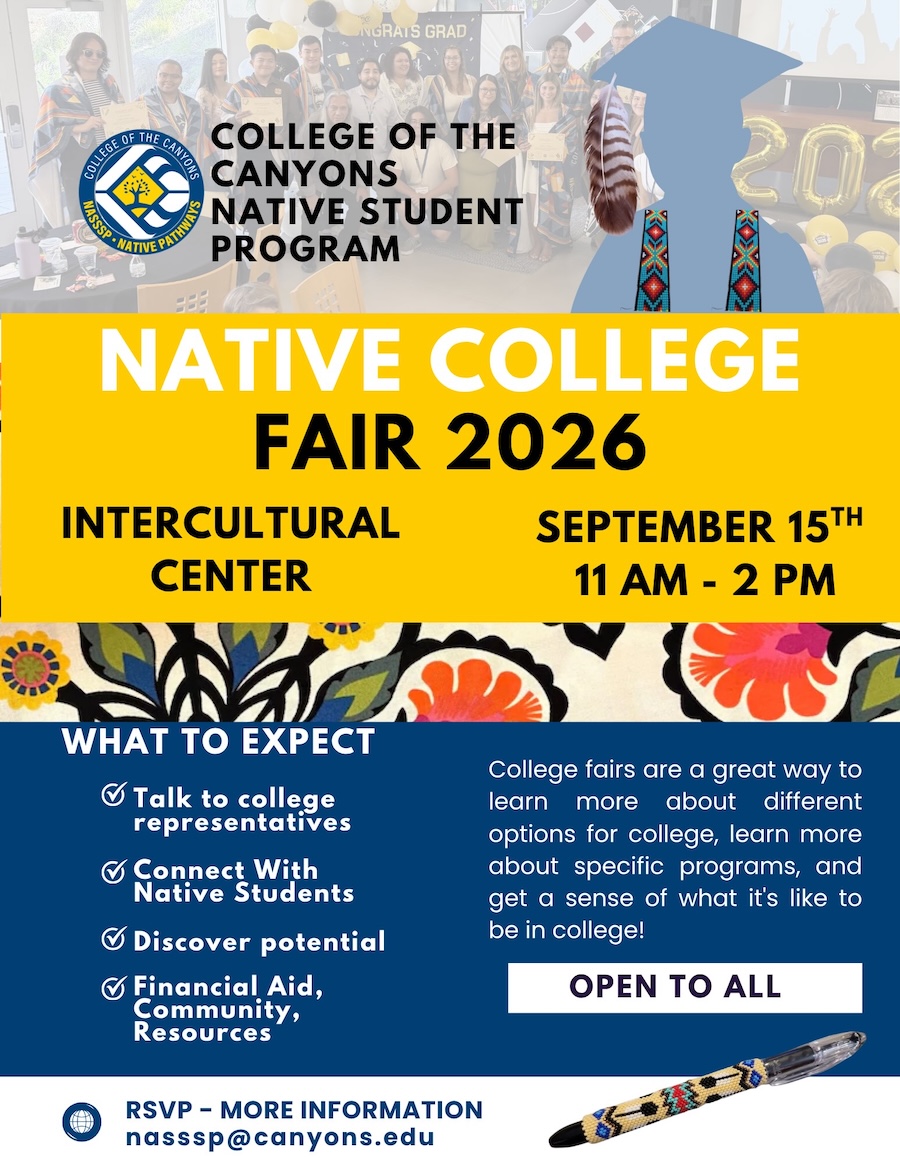 College of the Canyons Native Student Program